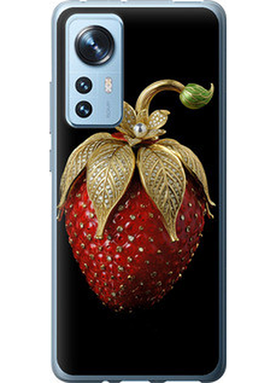 Чехол на xiaomi 12 клубника v3 "5638u-2555-851"