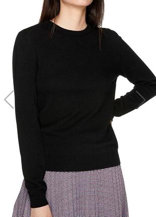 Светр жіночий чорний nike 100%  merino wool не кусає xl