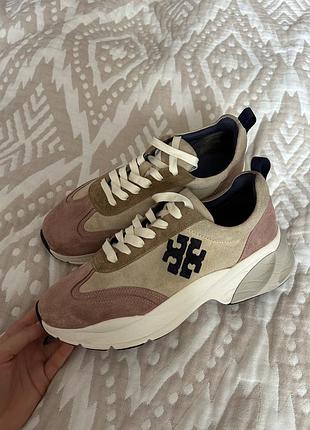 Жіночі замшеві кросівки tory burch 40-41
