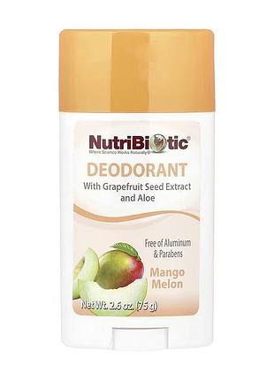 Дезодорант, nutribiotic, 75 г, для ежедневного ухода.