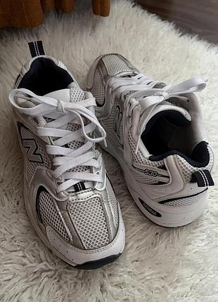 Кроссовки стиль new balance кожа 5