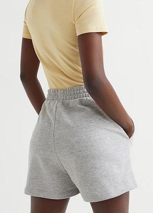 Бавовняні шорти h&m на флісі 2