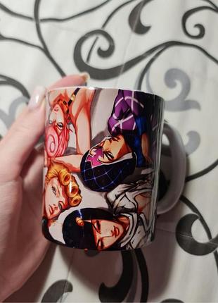Чашка с принтом джо джо