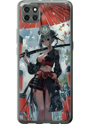 Чехол на motorola g9 power гейша-воин "6124u-2229-851"