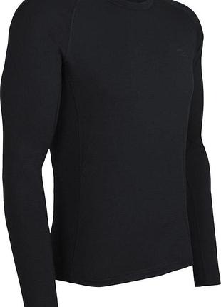 Термобелье мужское футболка icebreaker oasis crewe men 200 black
