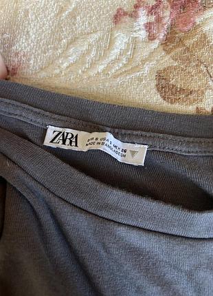 Боді zara сірий 2
