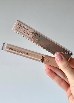 Natasha denona hy-glam concealer n1 n2 наташа денона стійкий щільний консилер під очі коректор для шкіри обличчя зони під очима