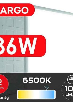 Панель светодиодная встроенная 36w 6500k квадратная 595х595 3600lm (v-117986) тм vargo