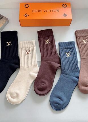 Носки премиум ( набор носков подарочный) louis vuitton