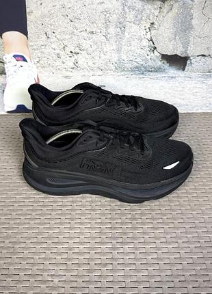 Hoka bondi 9 кроссовки 46 размер беговые черные