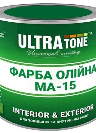 Фарба олійна 2,5кг зелений тм ultra tone