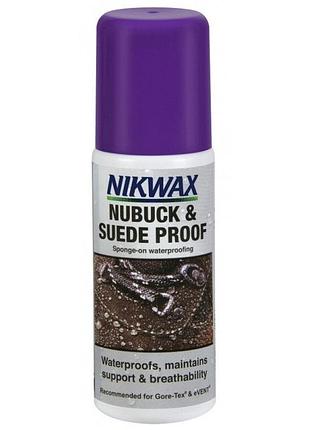 Пропитка nikwax nubuck and suede proof 125 мл
