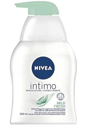 Лосьон для интимной гигиены nivea intimo mild fresh 250 мл.