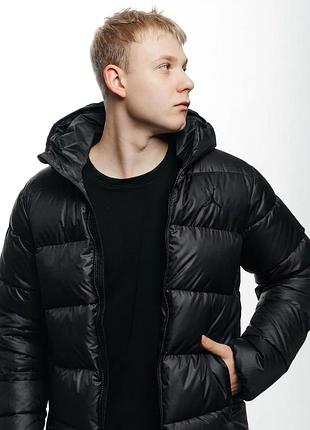 Пуховик jordan(черный лого) xl