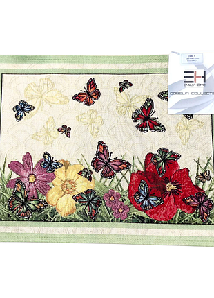 Серветка під гаряче гобеленова колекція " butterfly " 35*45 см