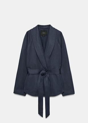 Блейзер жіночий синій zara new