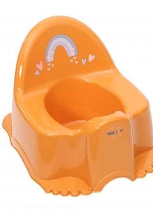 Горщик дитячий помаранчевий метео музичний (po-080-166, mustard) тм tega