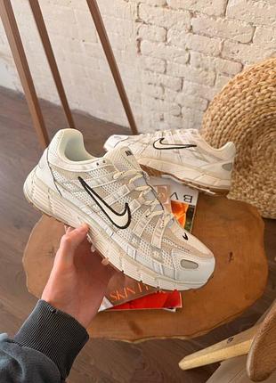 Nike p-6000 summit white light bone
