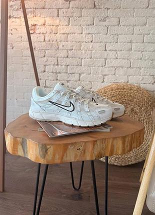 Nike p-6000 summit white light bone 8