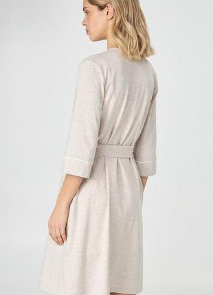 Халат жіночий ellen beige romance lgk 200/51/01