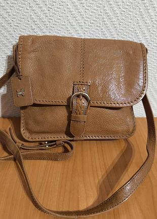 Radley шкіряна вінтажна жіноча сумка крос-боді