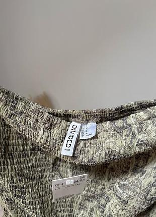 Сукня бохо бандо h&m 8