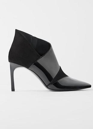 Стильные ботинки ботльоны zara