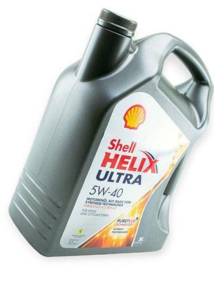 Олива моторна shell 5w-40 helix ultra 5л