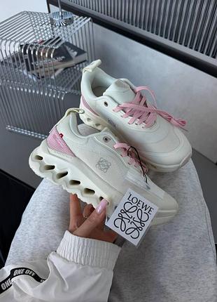 Кроссовки on cloudtilt x loewe cream pink