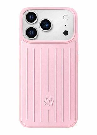 Протиударний чохол rimova case для iphone 14 pro max tpu пилозахищений вологозахищений рожевий 3
