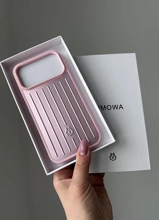 Протиударний чохол rimova case для iphone 14 pro max tpu пилозахищений вологозахищений рожевий 5