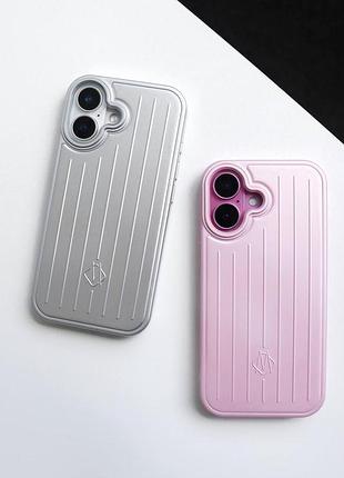 Протиударний чохол rimova case для iphone 14 pro max tpu пилозахищений вологозахищений рожевий 7