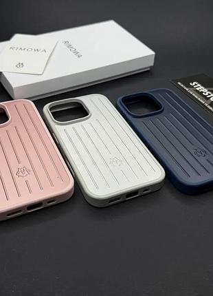 Протиударний чохол rimova case для iphone 14 pro max tpu пилозахищений вологозахищений рожевий 9