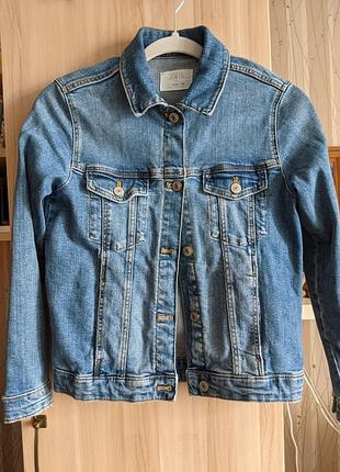Джинсови пиджак zara