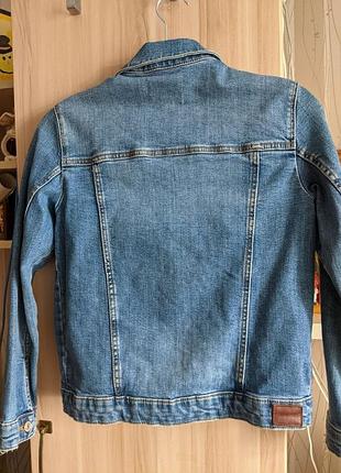Джинсови пиджак zara 2
