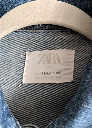 Джинсови пиджак zara 3