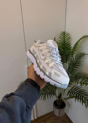 Nike p-6000 white/grey 3