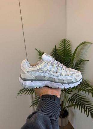 Nike p-6000 white/grey 6