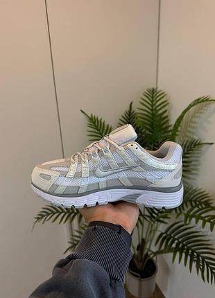 Nike p-6000 white/grey 7
