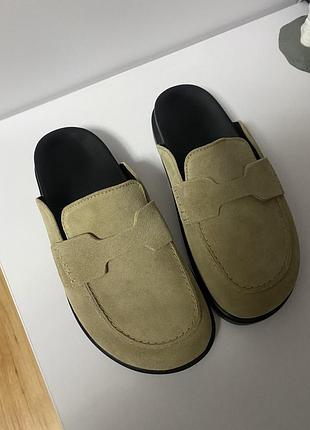 Натуральні нові сабо 37 2