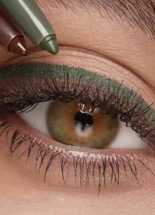 Олівець для очей rimmel  scandal eyes waterproof gel kohl liner #006 green новий