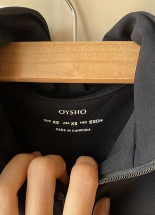 Термо чёрная кофта oysho 2
