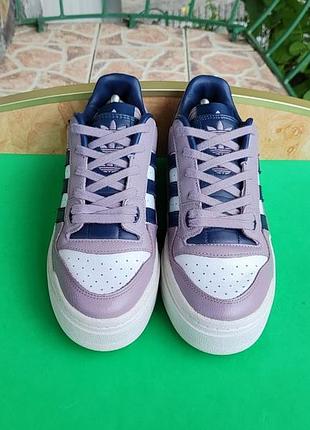 Кросівки adidas forum xlg athletic purple white шкіра 40-25,5 см.