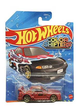 Машинка хот вилс меняет цвет nissan skyline gt-r (r32) hot wheels color shifters