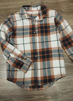 Котонова рубашка на хлопчика