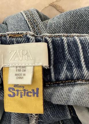 Джинси stitch zara для дівчинки 3