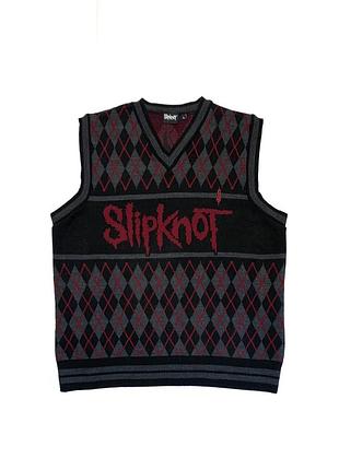 Офіційний мерч, безрукавка, светр без рукавів, желетка slipknot
