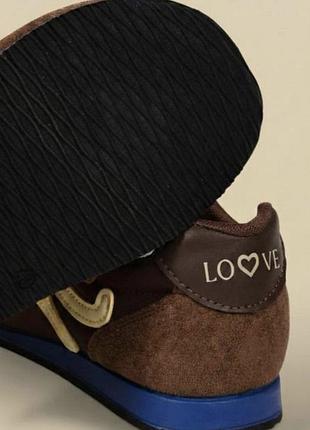 Кроссовки loewe новые шоколад 4