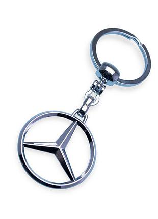 Брелок mercedes металлический