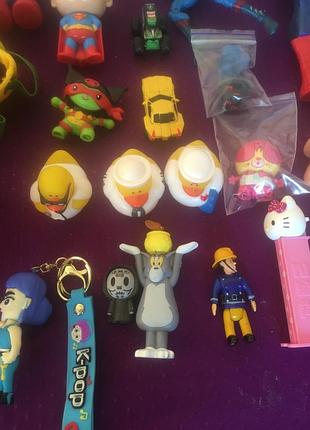 Мега лот игрушек hot wheels, hasbro, mattel, nerf, marvel, tolo, dinky toys original 7